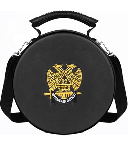 Amazon.com: UK EMPIRE GROUP Masonic Crown Cap Case Black